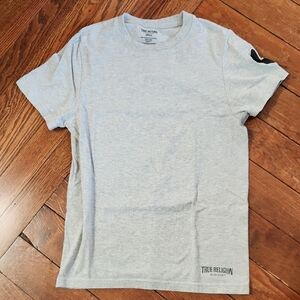 True Religion Light Gray Men's Tee